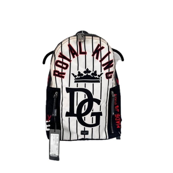 Dolce & Gabbana DG Royal King Unisex Designer Graphic Laptop Backpack - Picture 14 of 14